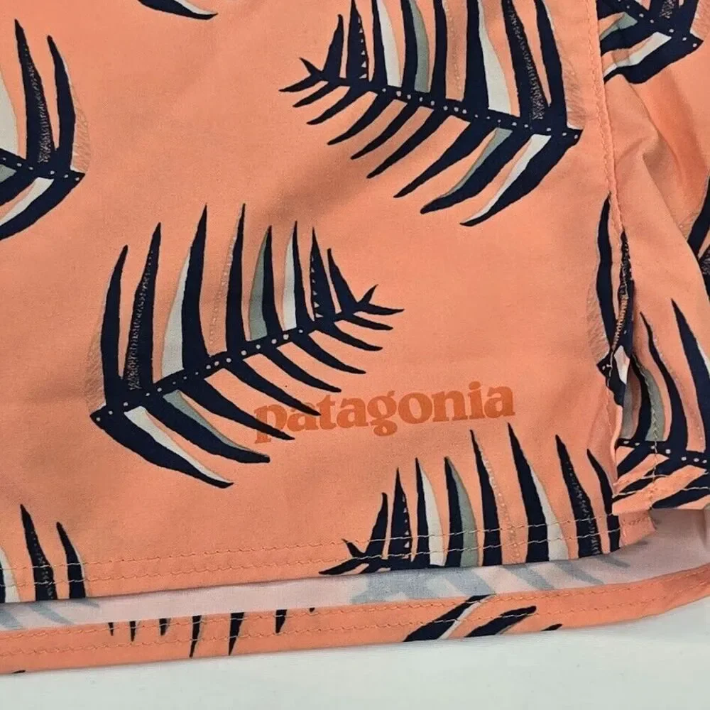 Patagonia Stretch Planing 19in Board Shorts Palms of Heart Sherbert Mens Size 38